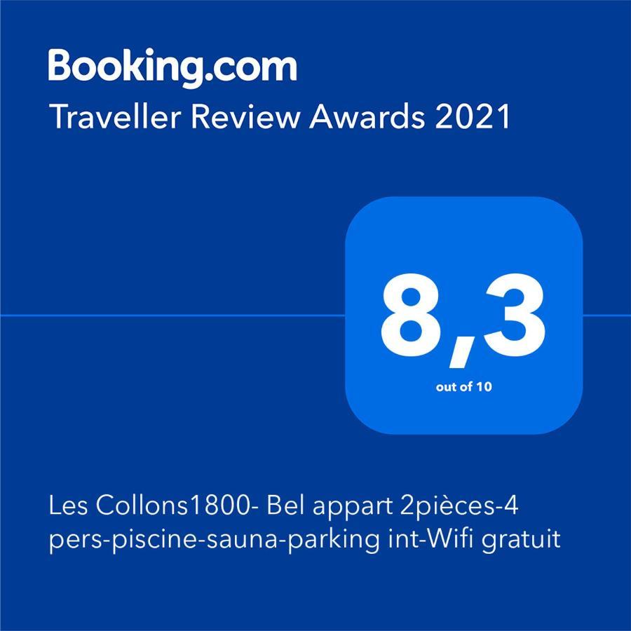 Les Collons1800- Bel Appart 2Pieces-4 Pers-Piscine-Sauna-Parking Int-Wifi Gratuit Vex Exterior photo